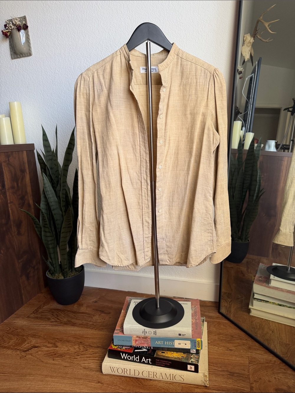 Vintage Burberry’s Of London Button Up Blouse